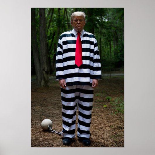 Trump Jail Poster (Voorkant)