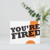 Trump: Je bent een briefkaart. Briefkaart (Staand voorkant)