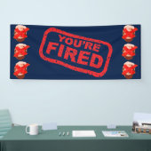 Trump Je bent een vaste partij Spandoek (Beurs)