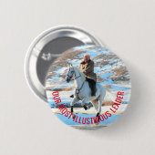 Trump Jong-un Ronde Button 5,7 Cm (Voorkant /achterkant)