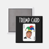 Trump Kaart - Joker Magneet (Voorkant / Achterkant)