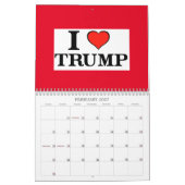 TRUMP-kalender voor 2023 Kalender (Feb 2027)