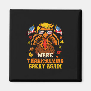 Trump Kalkoen Grappig Maak Thanksgiving Groter Aga Magneet