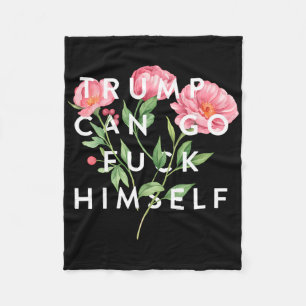 Trump kan opzouten Funny Sarcasme Quote Fleece Deken