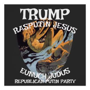 Trump Keizer BillDuitse Dictator Fascist Tsaar Perfect Poster