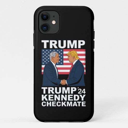 Trump Kennedy Checkmate 2024 - Trump Kennedy Case-Mate iPhone Case (Achterkant)