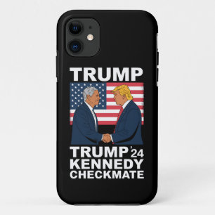 Trump Kennedy Schaakmat 2024 Stem Trump Kennedy  iPhone 11 Hoesje