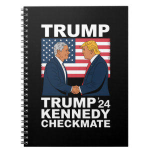 Trump Kennedy Schaakmat 2024 Stem Trump Kennedy Notitieboek
