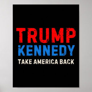 Trump Kennedy Verkiezing Republikeins Poster