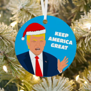 Trump kerstboom ornament - Houd Amerika Groot