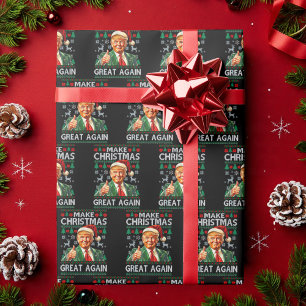 Trump Kerstcadeau, Maak Kerstmis weer Groot Cadeaupapier