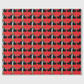 TRUMP KERSTINPAKPAPIER BIG ROLL! CADEAUPAPIER (Vlak)