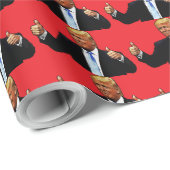 TRUMP KERSTINPAKPAPIER BIG ROLL! CADEAUPAPIER (Rol Hoek)