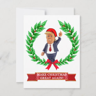 Trump Kerstkaart