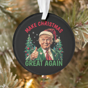 Trump Kerstmis, maak Kerstmis weer geweldig Ornament