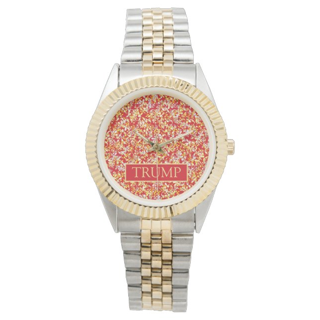 TRUMP KIJKT HORLOGE (Voorkant)