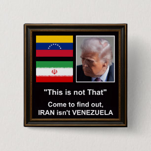 Trump Knop Vierkante Button 5,1 Cm