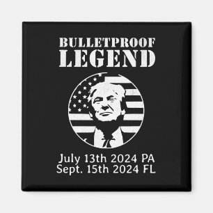 Trump Kogelvrij Legende Die Je Weer Tweemaal Gemis Magneet