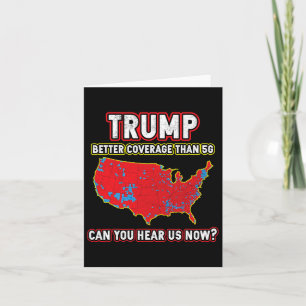 Trump kreeg betere dekking Kun je het horen  Kaart