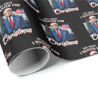 Trump kreeg wat ik wilde voor Kerstmis Cadeaupapier