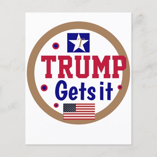 Trump krijgt het! (Voorkant)