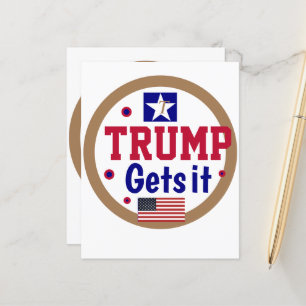 Trump krijgt het!