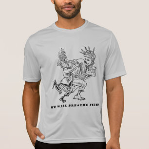 Trump krijgt T-shirt Heisman (met tekst)