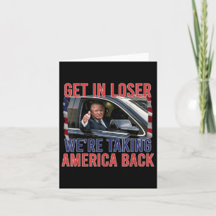 Trump krijgt verliezer en neemt Amerika terug, Rep Kaart