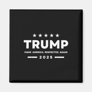 Trump laat Amerika weer gerespecteerd worden door  Magneet