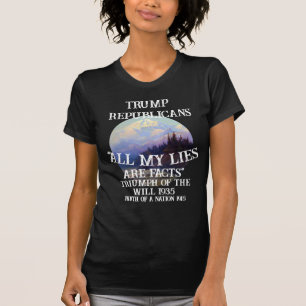 Trump laat apocalyps van minderjarige meisjes los t-shirt