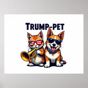 Trump laat Trump onze huisdieren weer veilig maken Poster