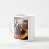 Trump l'Américain Guardian Coffee Mug (Devant gauche)