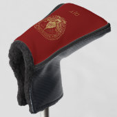 Trump lanceert presidentiële inauguratie monografi golfheadcover (3/4 voorkant)