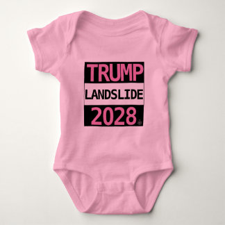 TRUMP LANDSLIDE 2028 voor BABY! Baby Bodysuit