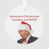 Trump, les biscuits de Noël de Melania sont MAUVAI (dos)