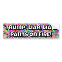 Trump: Leugenaar, Leugenaar, Broek in de brand!