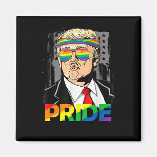 Trump LGBT Gay Pride Maand Lesbische Biual Transge Magneet