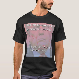 Trump lijn omlaag t-shirt