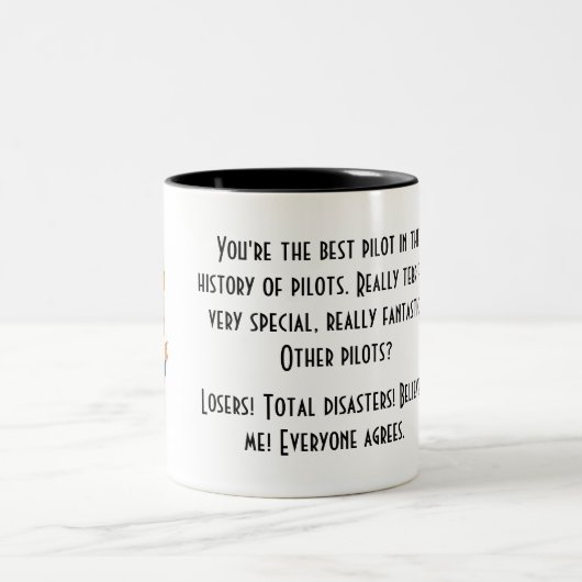 Trump looft mok (Center)