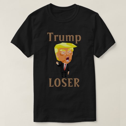 Trump LOSER T-shirt (Design devant)