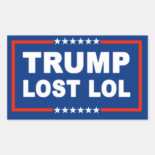 Trump Lost Rechthoekige Sticker