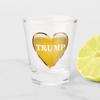 TRUMP LOVE SHOT GLASS GLAS