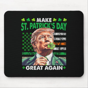 Trump Maak St Patricks Day Weer Groot Iers-Amerika Muismat