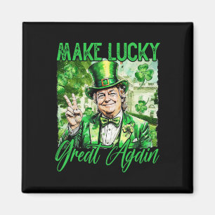 Trump Maakt Amerika Gelukkig Weer St. Patrick's Da Magneet
