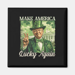 Trump Maakt Amerika Gelukkig Weer St. Patrick's Da Magneet
