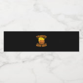 Trump maakt Halloween weer geweldig, grappige poli Waterfles Etiket (Enkel label)