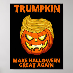 Trump maakt Halloween weer leuk Poster