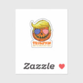 Trump maakt Halloween weer leuk Sticker (Vel)
