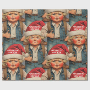 Trump maakt kerst weer geweldig cadeaupapier