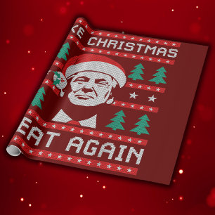 Trump maakt kerst weer geweldig cadeaupapier